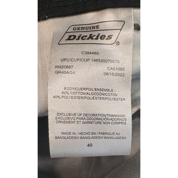 Genuine Dickies Cargo Shorts Dark Gray Cargo Utility Carpenter Loop Men's 40 - Picture 2 of 4